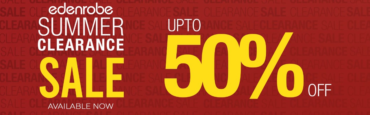Summer Clearance Sale UPTO 50% OFF By Edenrobe